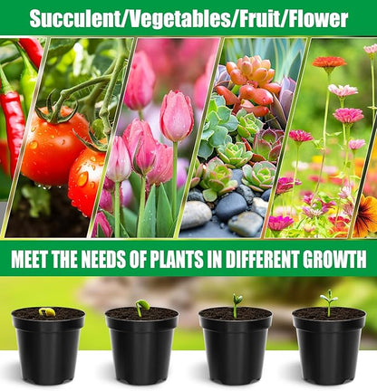 40 Pack 4 Inch Plant Nursery Pots