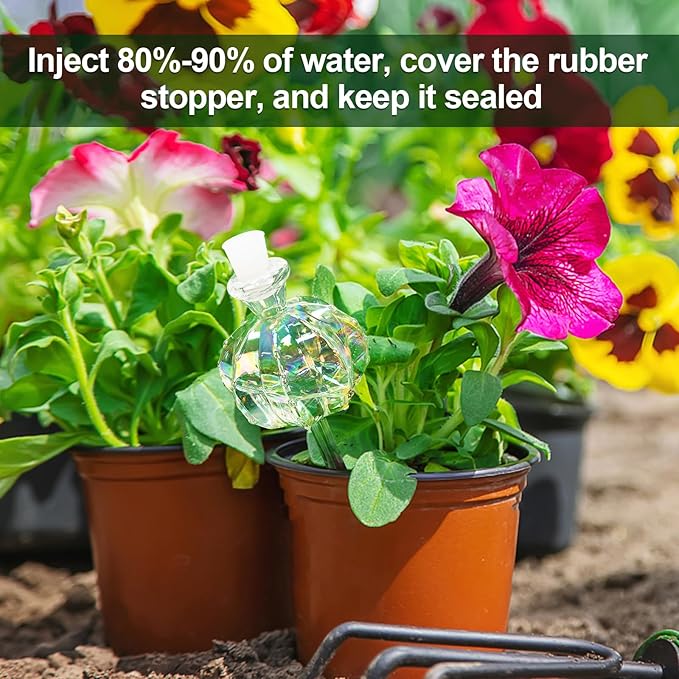 Self Watering Planter Insert. Plant Watering Devices. Plant Watering Bulbs.