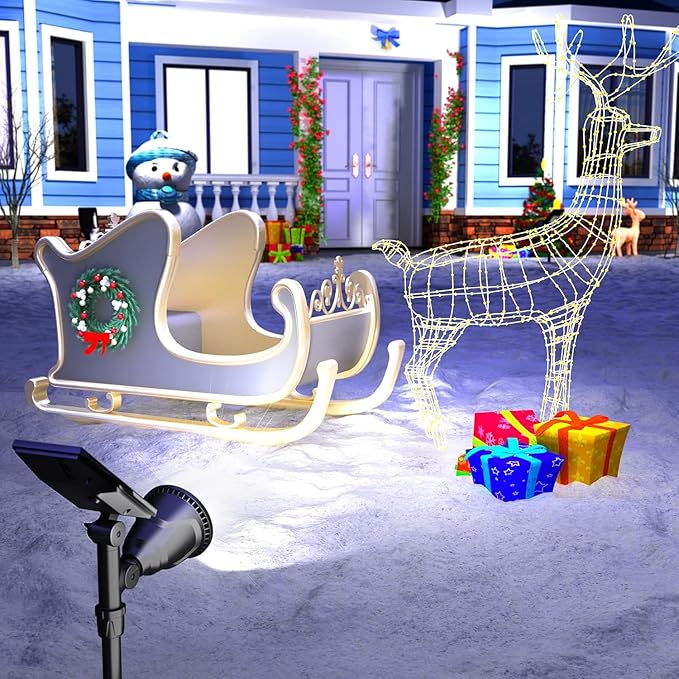 ROSHWEY Solar Spot Lights Outdoor