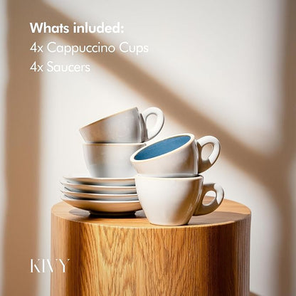 KIVY Cappuccino cups set of 4