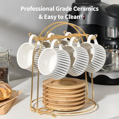 LUKA Ceramic Coffee Espresso Cups