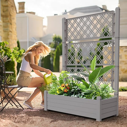 EasyUp Raised Garden Bed with Trellis