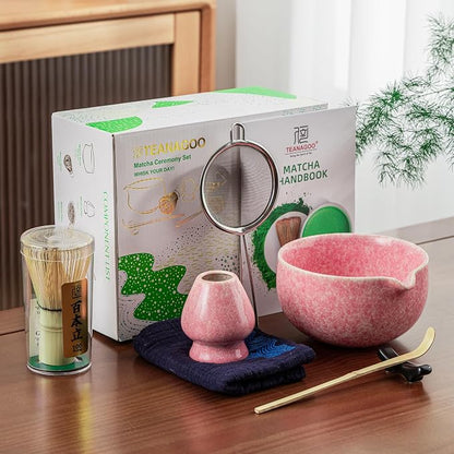 TEANAGOO Matcha Whisk Set, Ceremony Matcha Kit, Matcha Tea Set