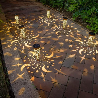 Go2garden Solar Lights Outdoor Decorative Stake Lights Waterproof