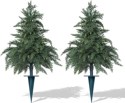 Artificial Cypress Topiary Cedar Trees