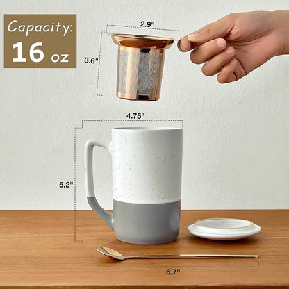 Gencywe Ceramics Large Tea Cup