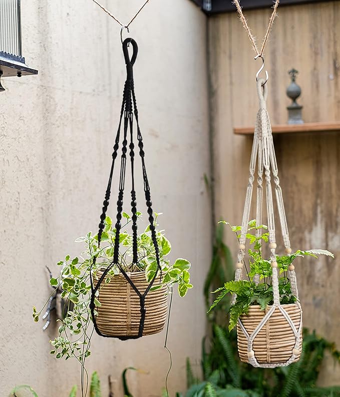 Macrame Plant Hanger Indoor Hanging