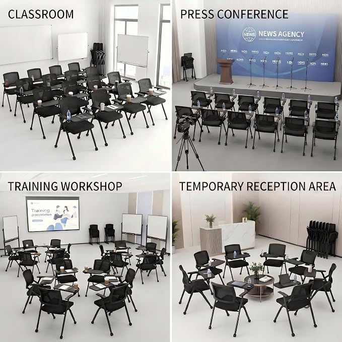 100 Pack Folding Office Chair