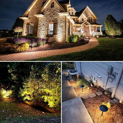 SUNVIE LED Landscape Lighting Kit Low Voltage Landscape Lights