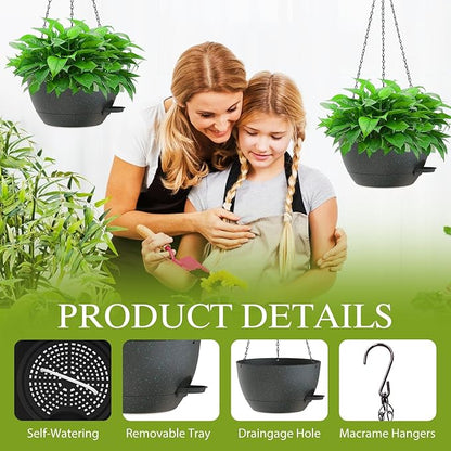 12 Inch Hanging Baskets 2 PC