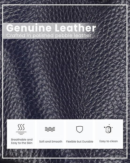 befen Genuine Leather Crossbody Purses for Women, Women's Small Crossbody Shoulder Bag with Built in RFID Wallet