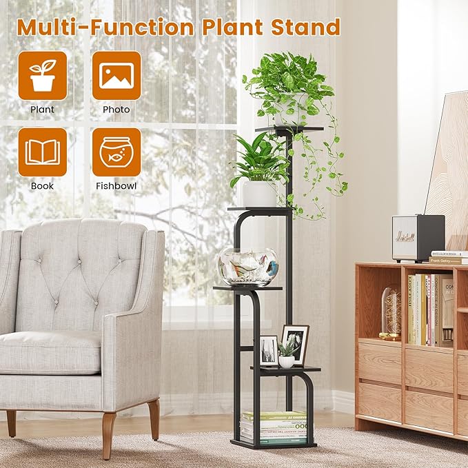 5 Tier Plant Stand Indoor, Plant Shelf