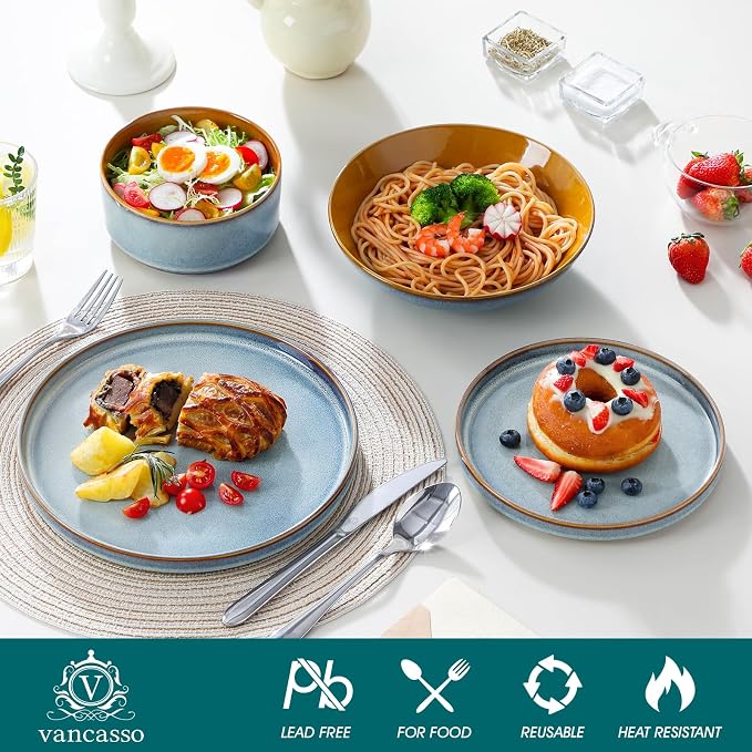 ONION Ceramic Plates and Bowls Sets