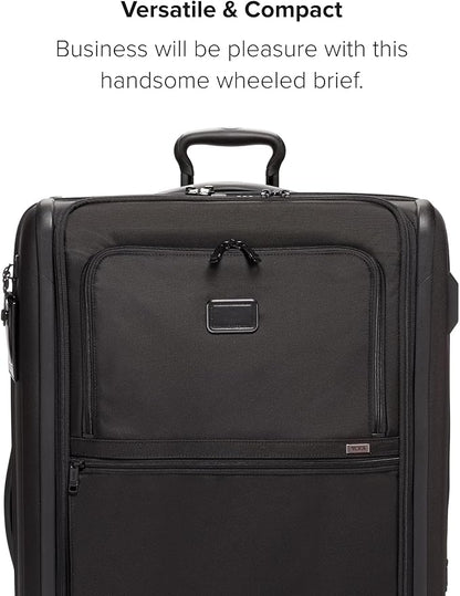 TUMI - Alpha Worldwide Trip Expandable 4-Wheeled Packing Case - Extra Large Design with Zip Expansion Checked Bag - Black