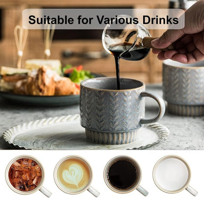 Miamolo Coffee Mugs Set of 4
