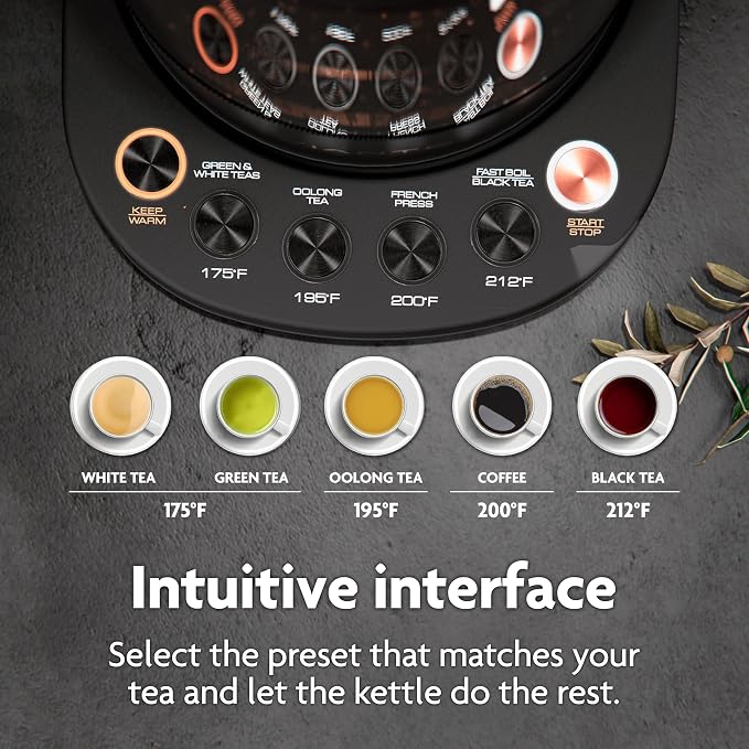 Viante Alba Electric Tea Kettle