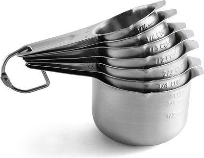 Spring Chef Stainless Steel Measuring Cups Set of 7