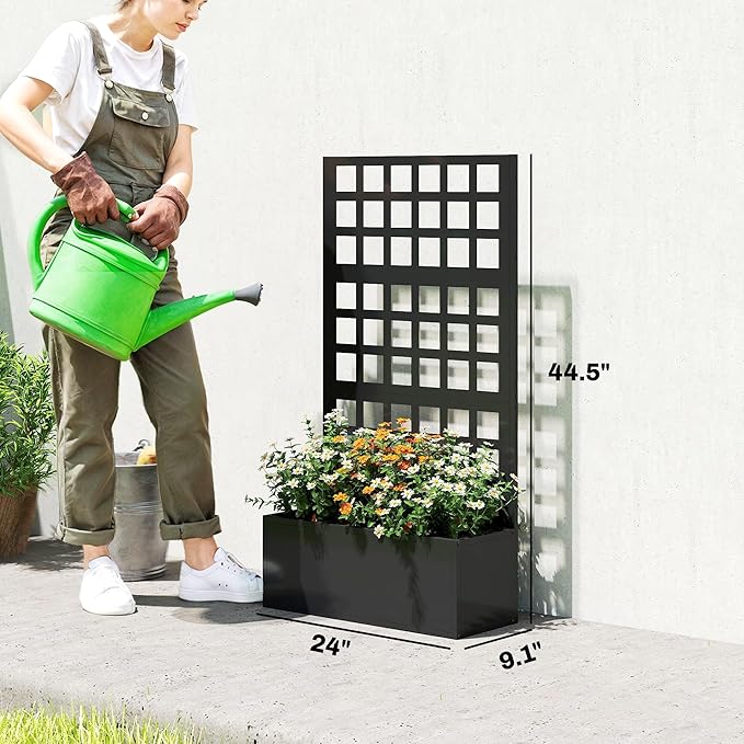 Outsunny Galvanized Raised Garden Bed