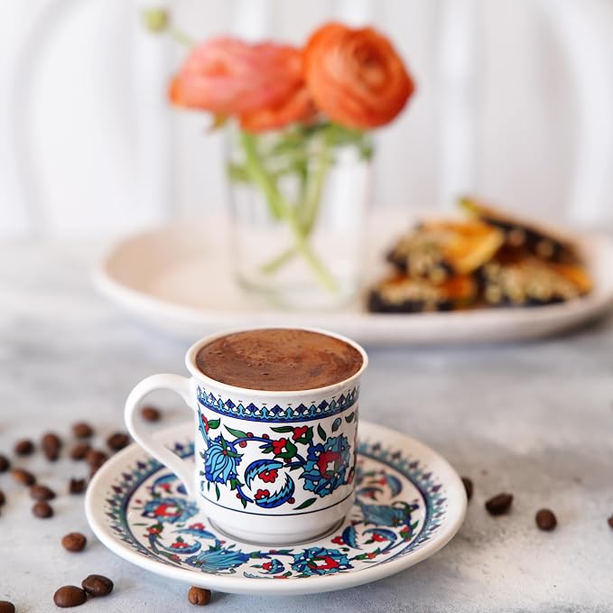 Turkish Coffee Cups Set of 2