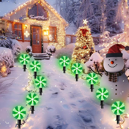 Ultimate Unicorn Christmas Lollipop Pathway Lights