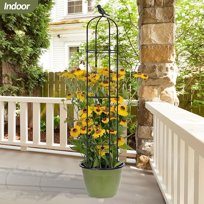 Garden Obelisk Trellis for Climbing Plants Outdoor
