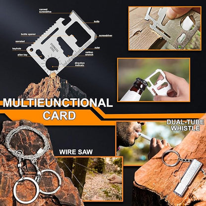Gifts for Men Dad Him Birthday Christmas Fathers Day, Cool Gadget/Survival Gear and Equipment, Unique Camping Hunting Hiking Outdoor Gear, Gift Idea for Valentines Day Boyfriend Boys Stocking Stuffer