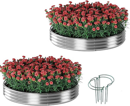 Galvanized Metal Planter Raised Garden Bed Kit