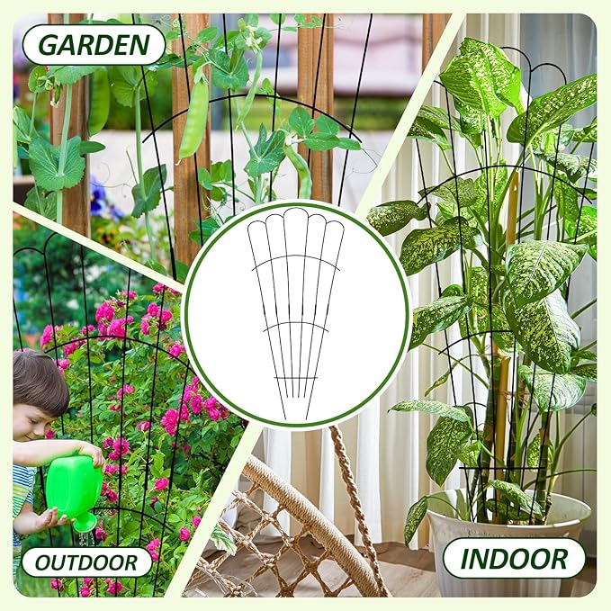 LEIFIDE 2 Pcs 33in Plant Trellis