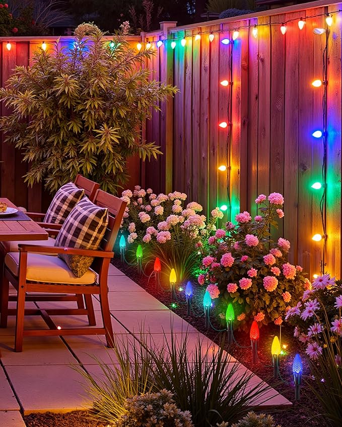 100-Pack Christmas Light Yard Stakes, 5.5 Inch Lighting Stakes