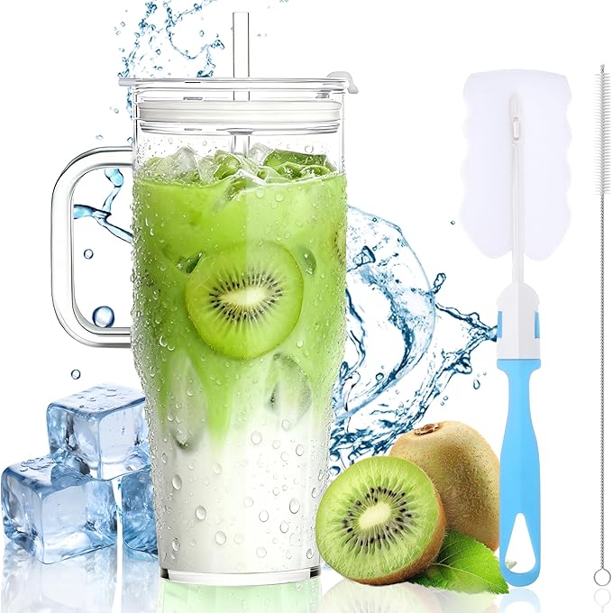 Birity 40OZ Borosilicate Glass Tumbler