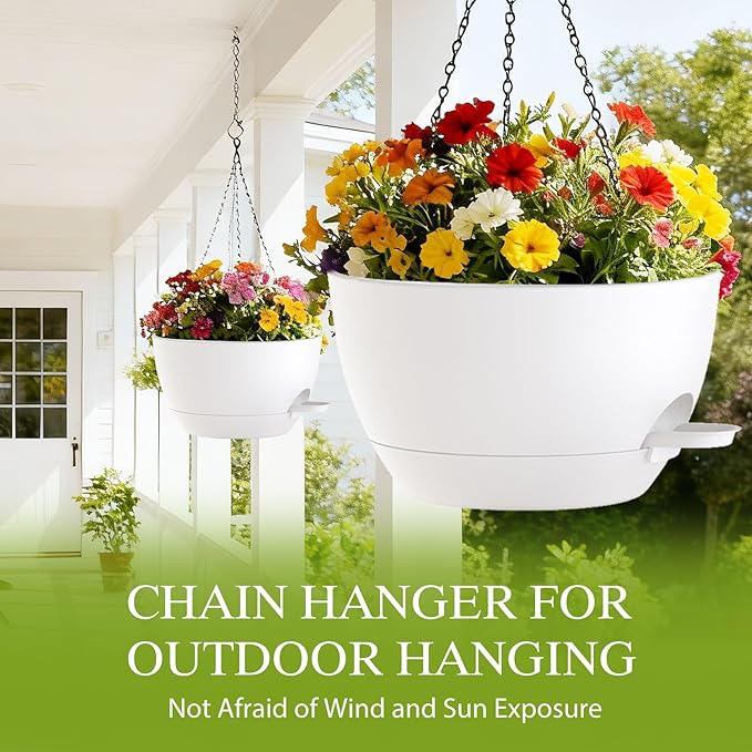 12 Inch Hanging Baskets 2 PC