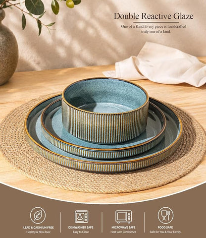GBHOME Stoneware Dinnerware Sets