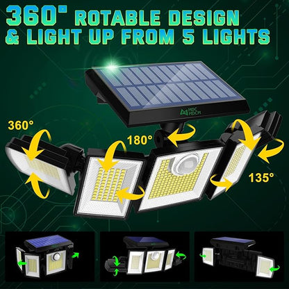 Solar Lights Outdoor Waterproof Motion Sensor