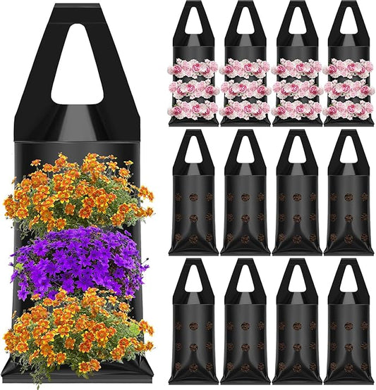 10 Pcs Hanging Flower Pot Bag