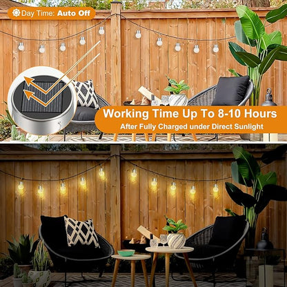 12Pack Hanging Outdoor Solar Lights