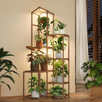 Bamworld Tall Corner Plant Stands