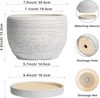SQOWL Ceramic Plant Pots