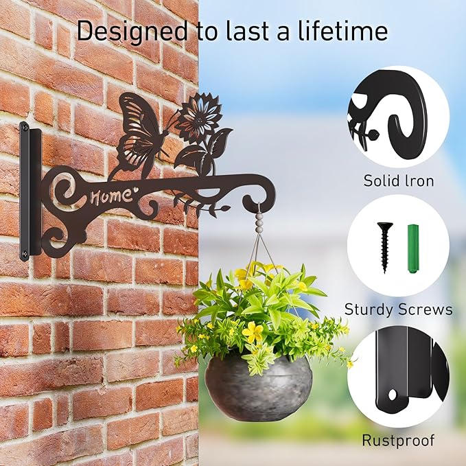 Metal Plant Hooks