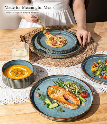 GBHOME Stoneware Dinnerware Sets