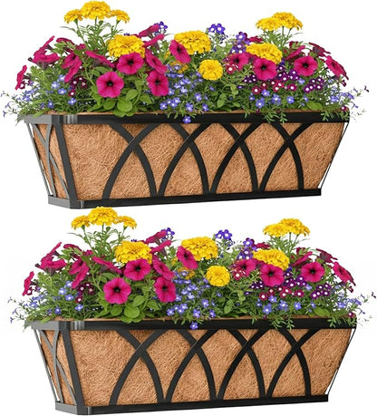 Window Deck Railing Planters Boxes