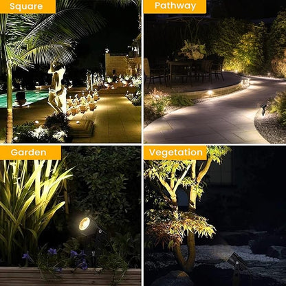 Svater Landscape Lighting Low Voltage, 10 Pack Outdoor Spotlights
