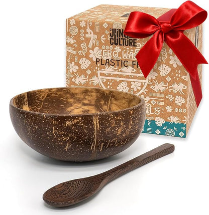 Jungle Culture 1 Coconut Bowl & Spoon