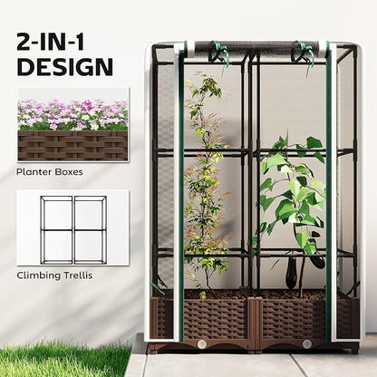 Outsunny Raised Garden Bed