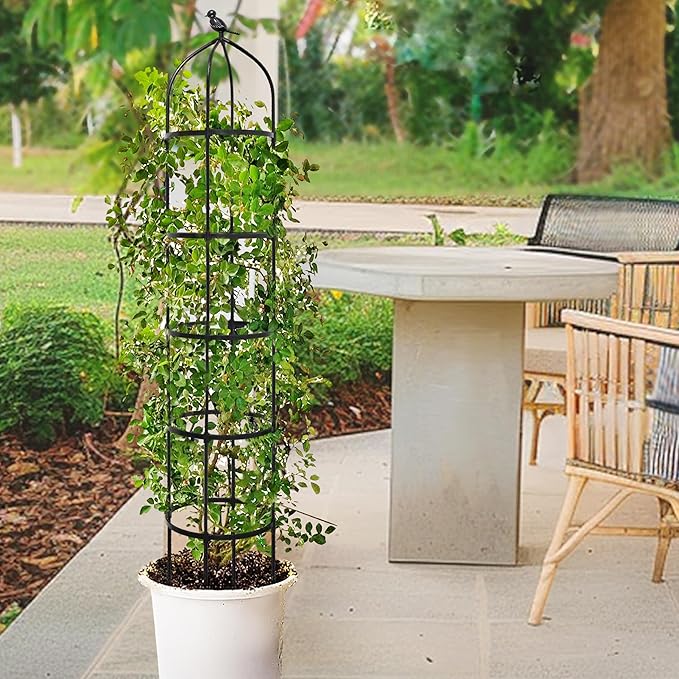 2-Pack 6.7FT Garden Obelisk Trellis