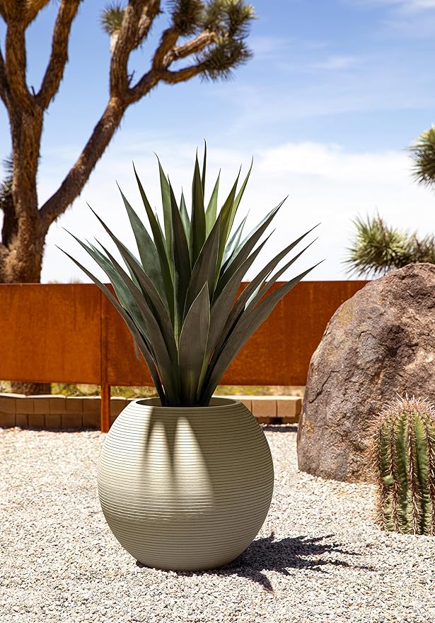 Veradek Strata Series Sphere Round Planter