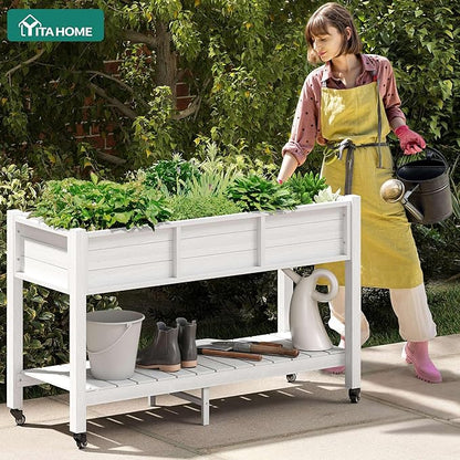 YITAHOME Raised Garden Bed HDPE
