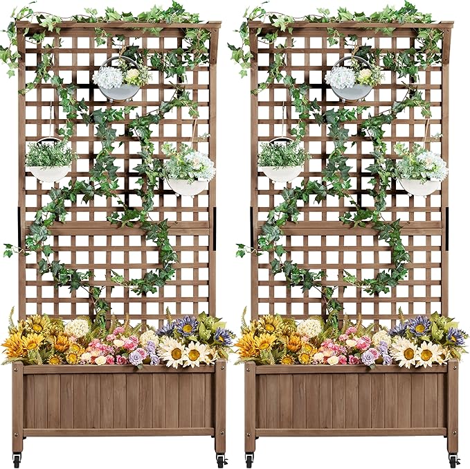 Yaheetech 72" H Garden Planter