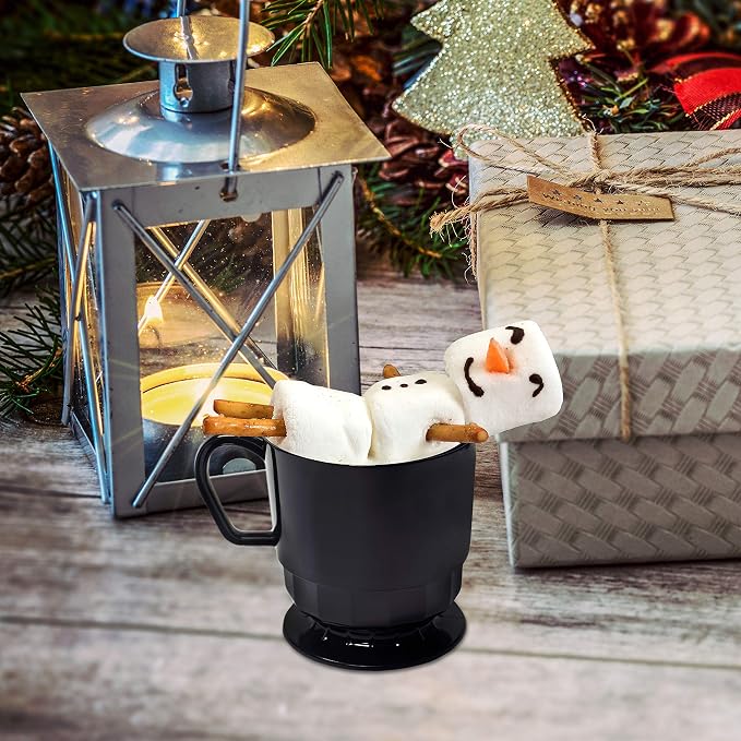 Party Essentials 8-Ounce Hard Plastic Coffee Cup/Tea Mug