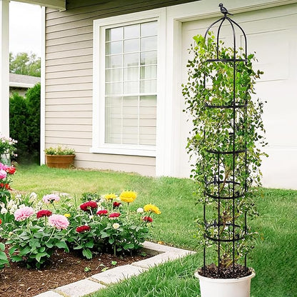 2-Pack 6.7FT Garden Obelisk Trellis