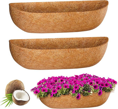 ZeeDix 24 Inch Trough Coconut Liners